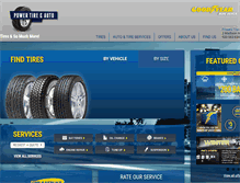 Tablet Screenshot of powertireg5.com